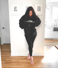 Load image into Gallery viewer, Fire Drake Artistry™ Unisex Champion tie-dye hoodie (Large Embroidery) Merch™ for FireDrake Artistry