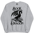 Load image into Gallery viewer, Book Dragon Unisex Sweatshirt for FireDrake Artistry