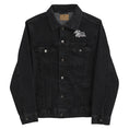 Load image into Gallery viewer, Book Dragon Unisex denim jacket for FireDrake Artistry