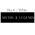 Load image into Gallery viewer, Myths & Legends Shelf Mark™ in Black & White by FireDrake Artistry™
