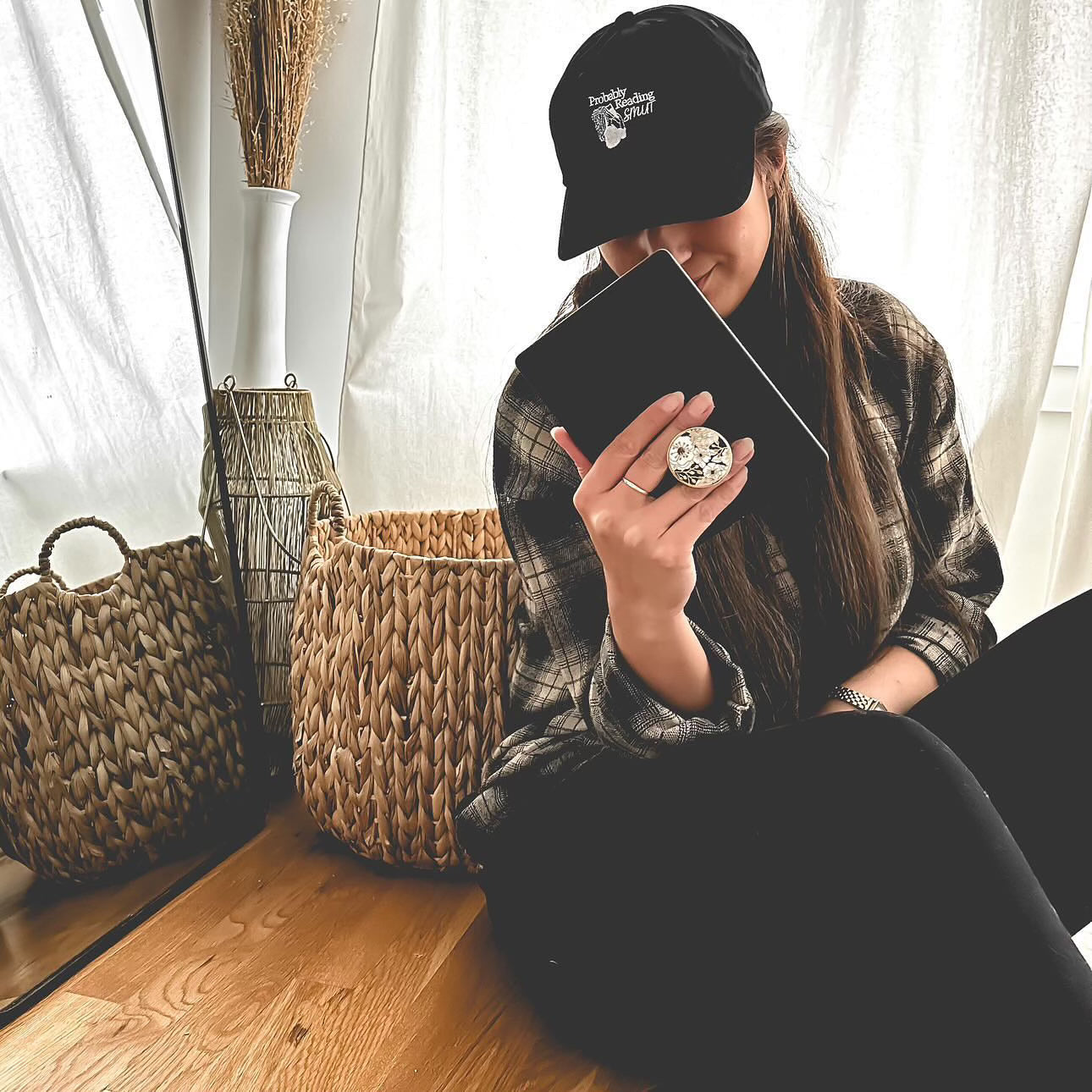 Probably Reading Smut Dad hat for FireDrake Artistry