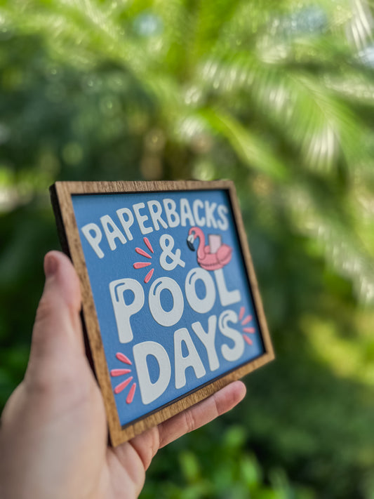 *Apollycon Event ONLY* Paperbacks & Pool Days