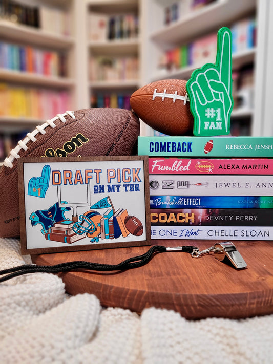 #1 Draft Pick Shelf Sign