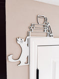 Load image into Gallery viewer, Cat and Books Library Corner
