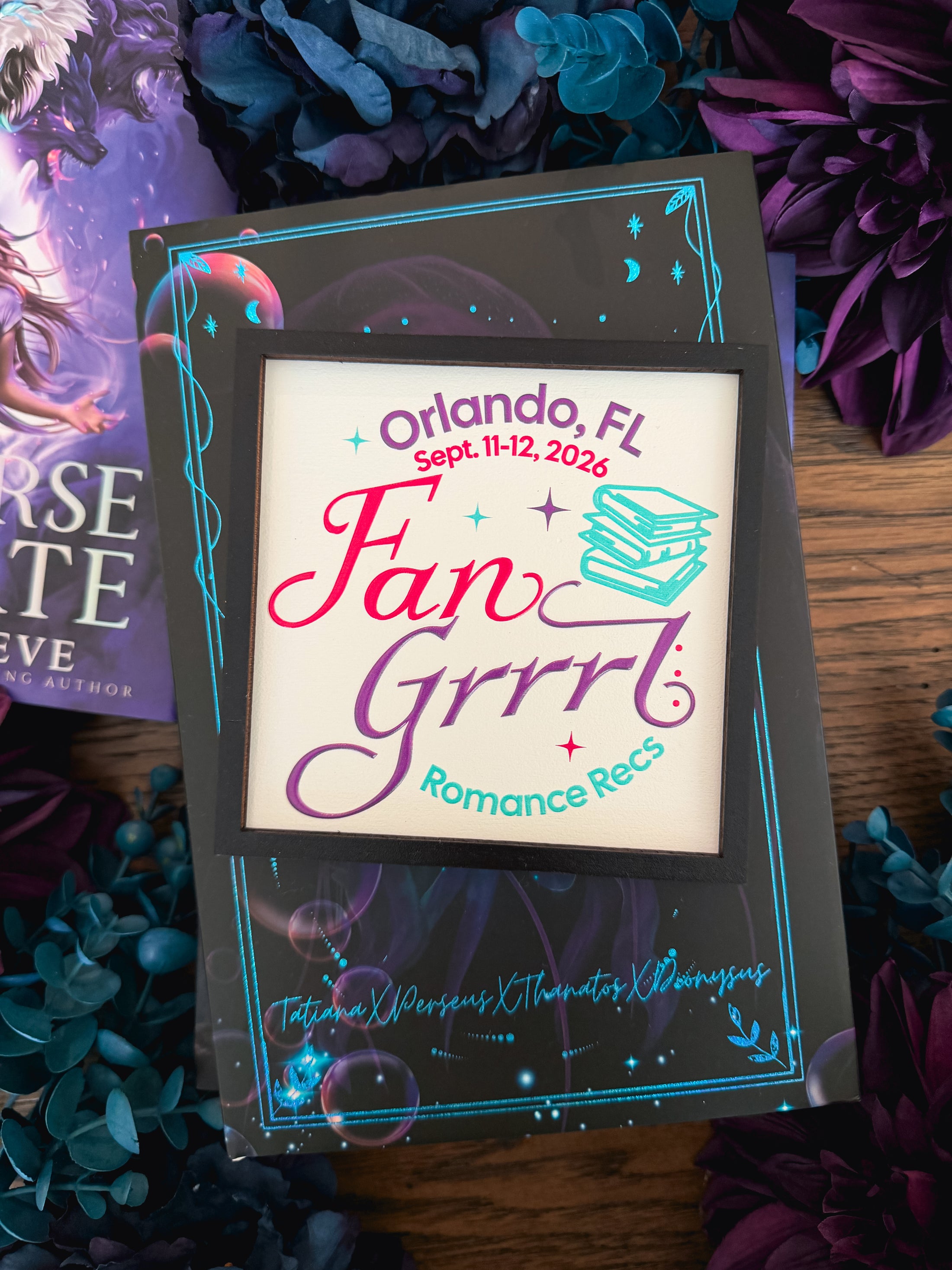 *Fan Grrrl Romance Recs Event ONLY* Exclusive Shelf Sign