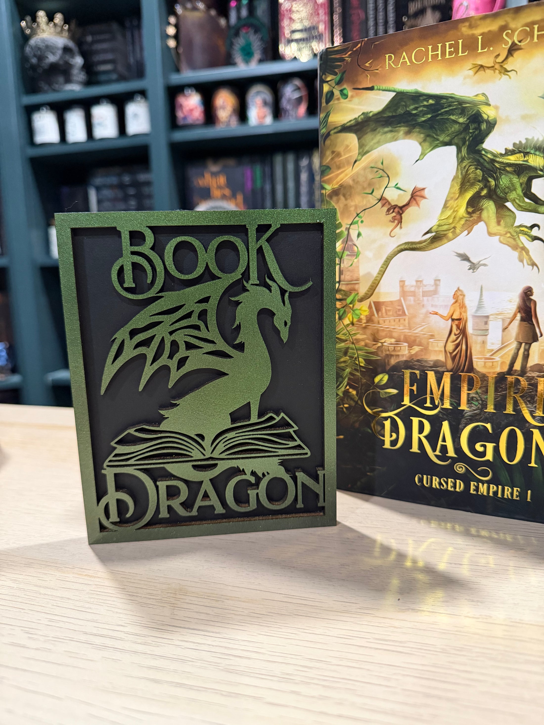 Book Dragon Sign