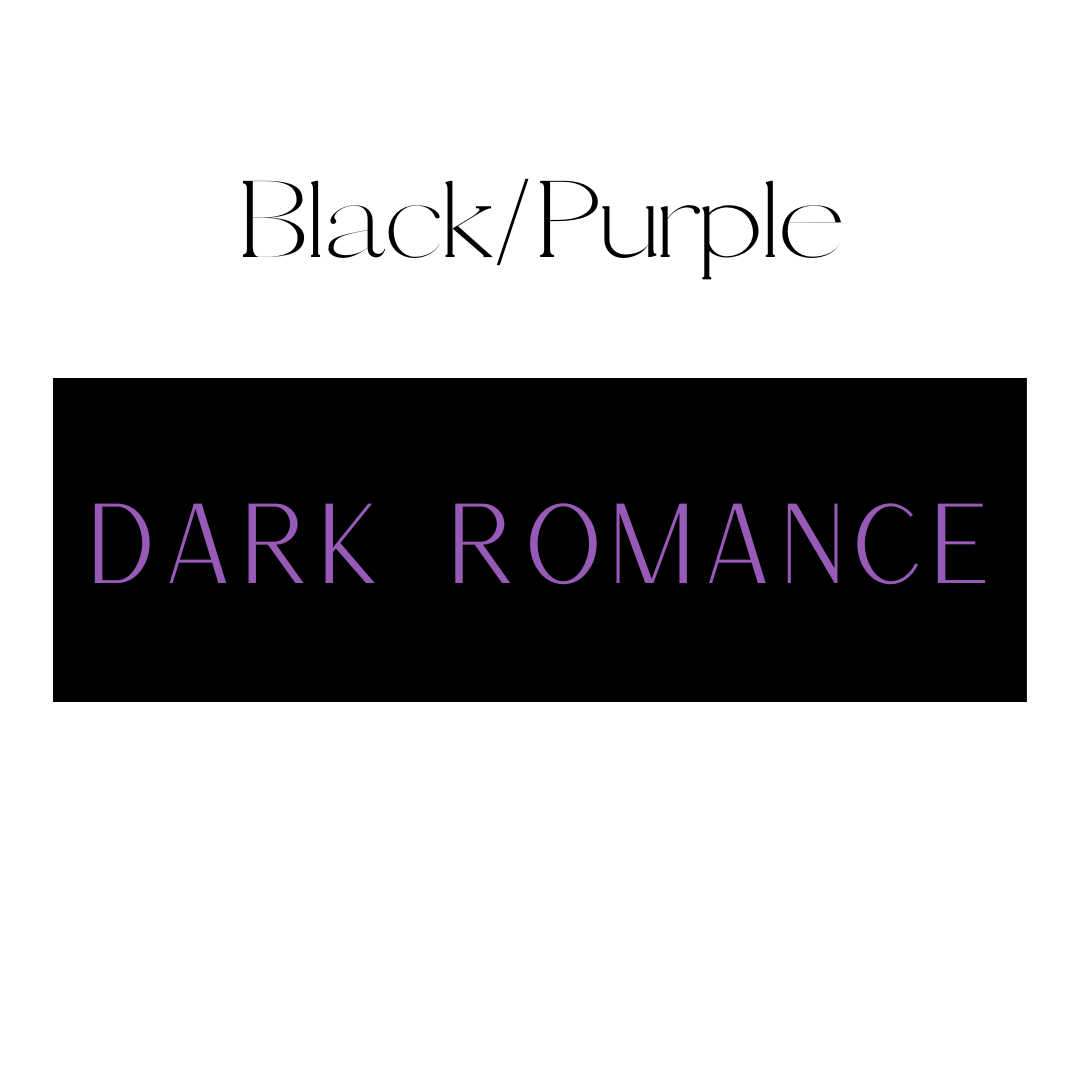 Dark Romance Shelf Mark™ in Black & Purple by FireDrake Artistry™