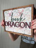 Load image into Gallery viewer, *LARGE* Book Dragon Pattern
