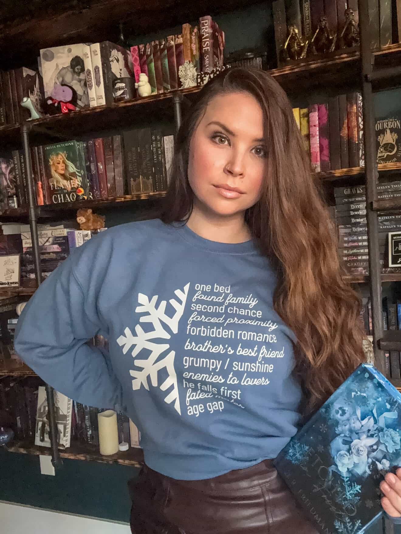 Snowflake Tropes Unisex Sweatshirt