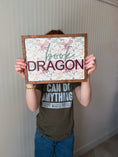 Load image into Gallery viewer, *LARGE* Book Dragon Pattern
