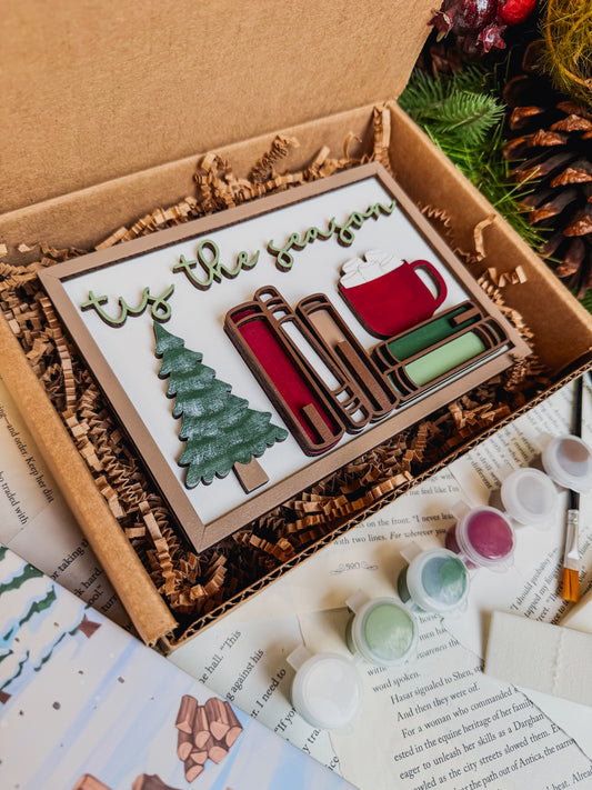 Virtual Paint Night - Winter Tis the Season