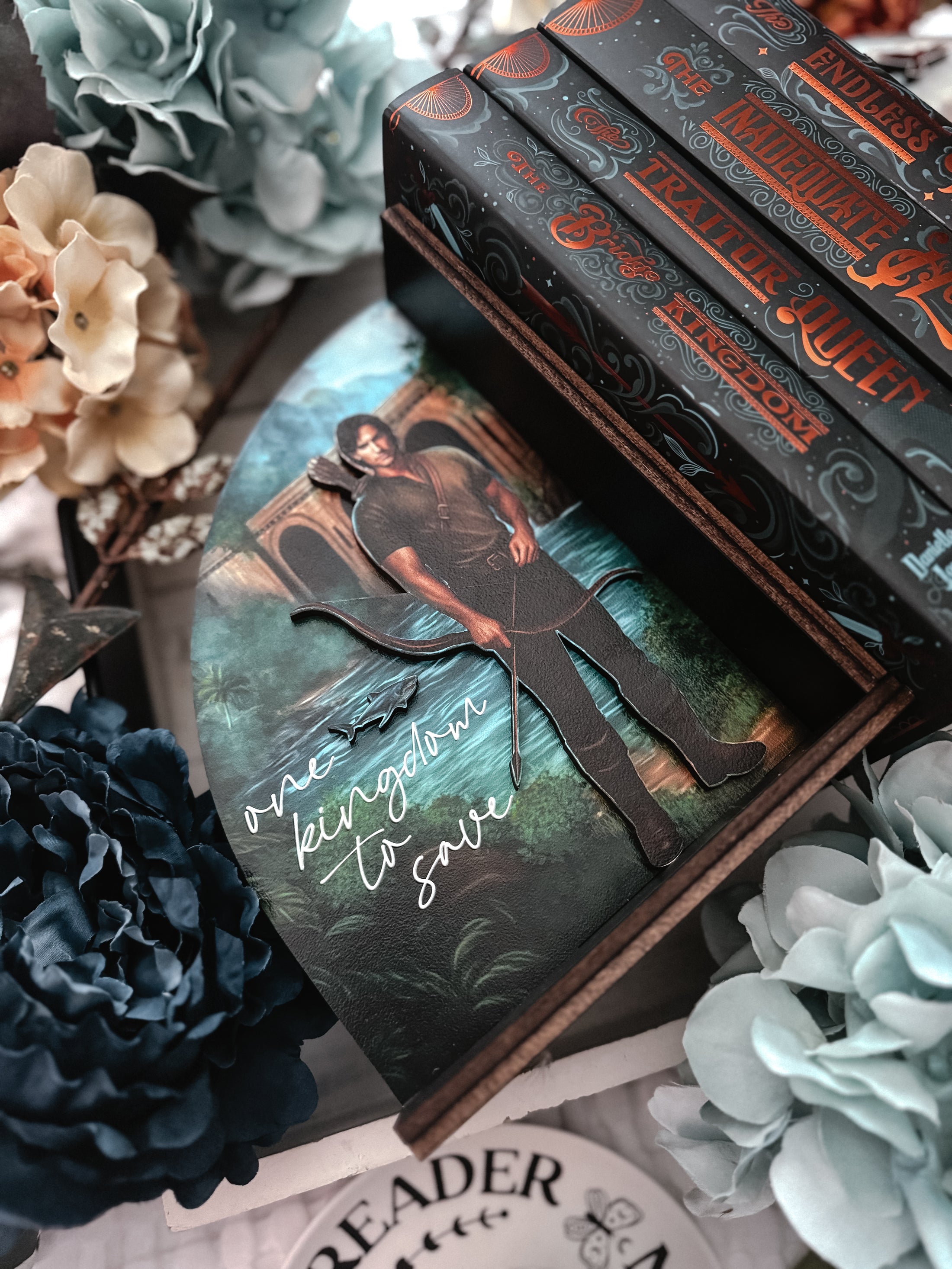 The Bridge Kingdom Bookends - Made with Permission Danielle L. Jensen Collection