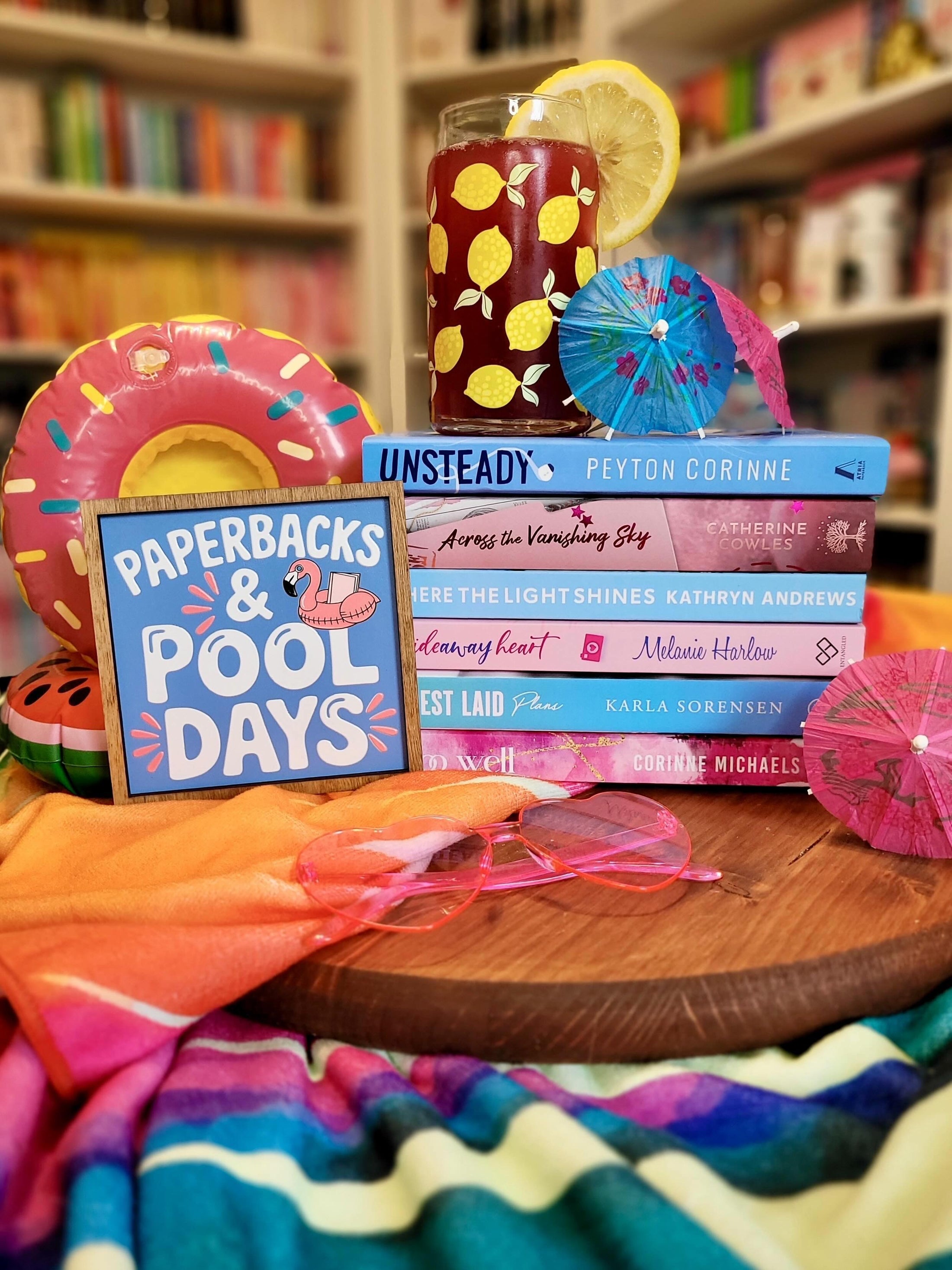 Paperbacks & Pool Days