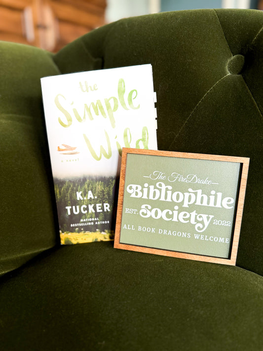 FireDrake Bibliophile Society Sign ( Patreon 2026 Quarter 1 Sign )