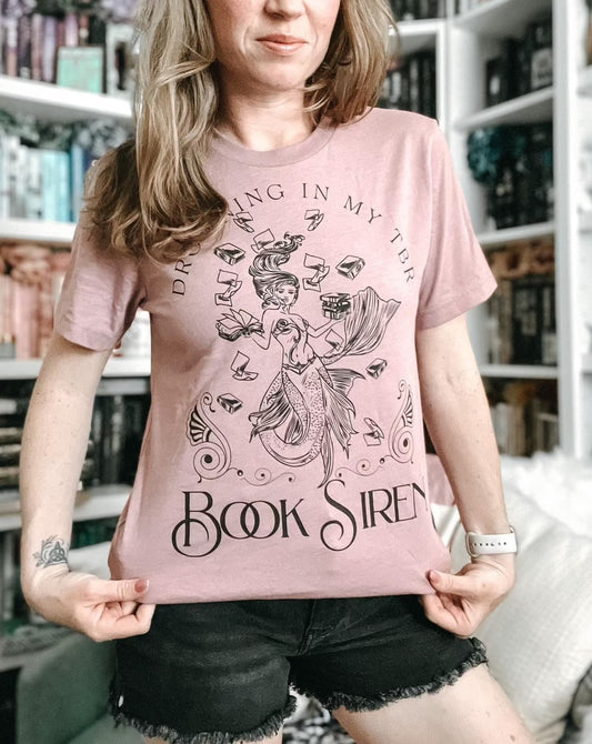 Book Siren Unisex t-shirt™ for FireDrake Artistry