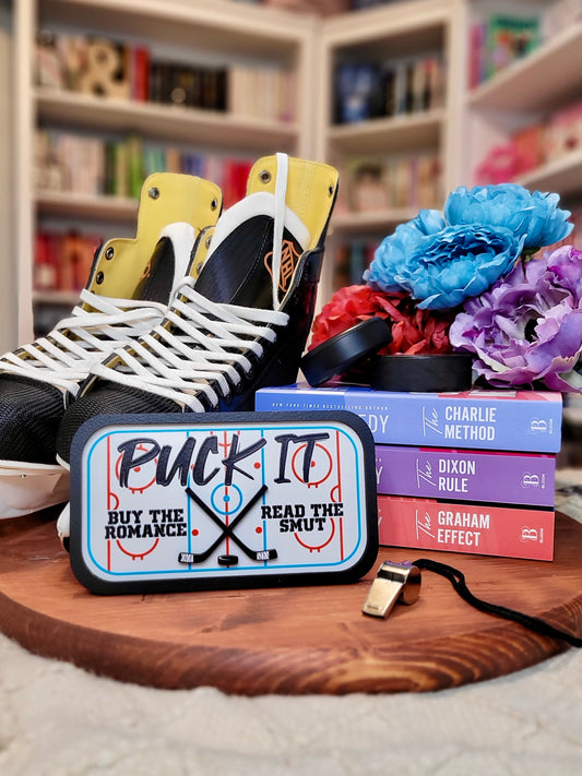 Puck It - Sports Romance Sign