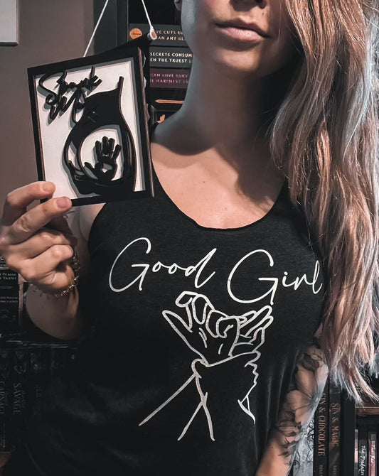 Good Girl Women's Racerback Tank for FireDrake Artistry