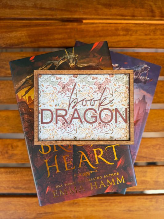 *Apollycon Event ONLY* Book Dragon Full Print Shelf Sign