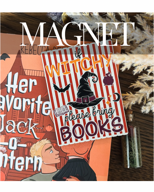 Witchy Reader Magnet