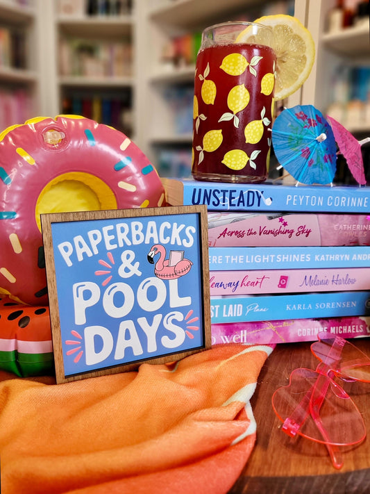 Paperbacks & Pool Days