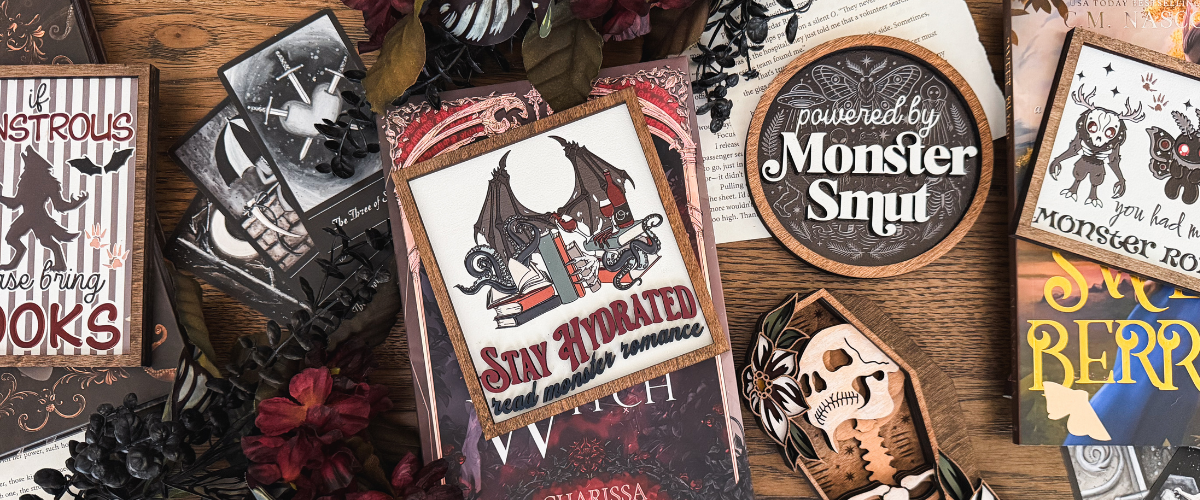 Read Monster Romance Shelf Sign