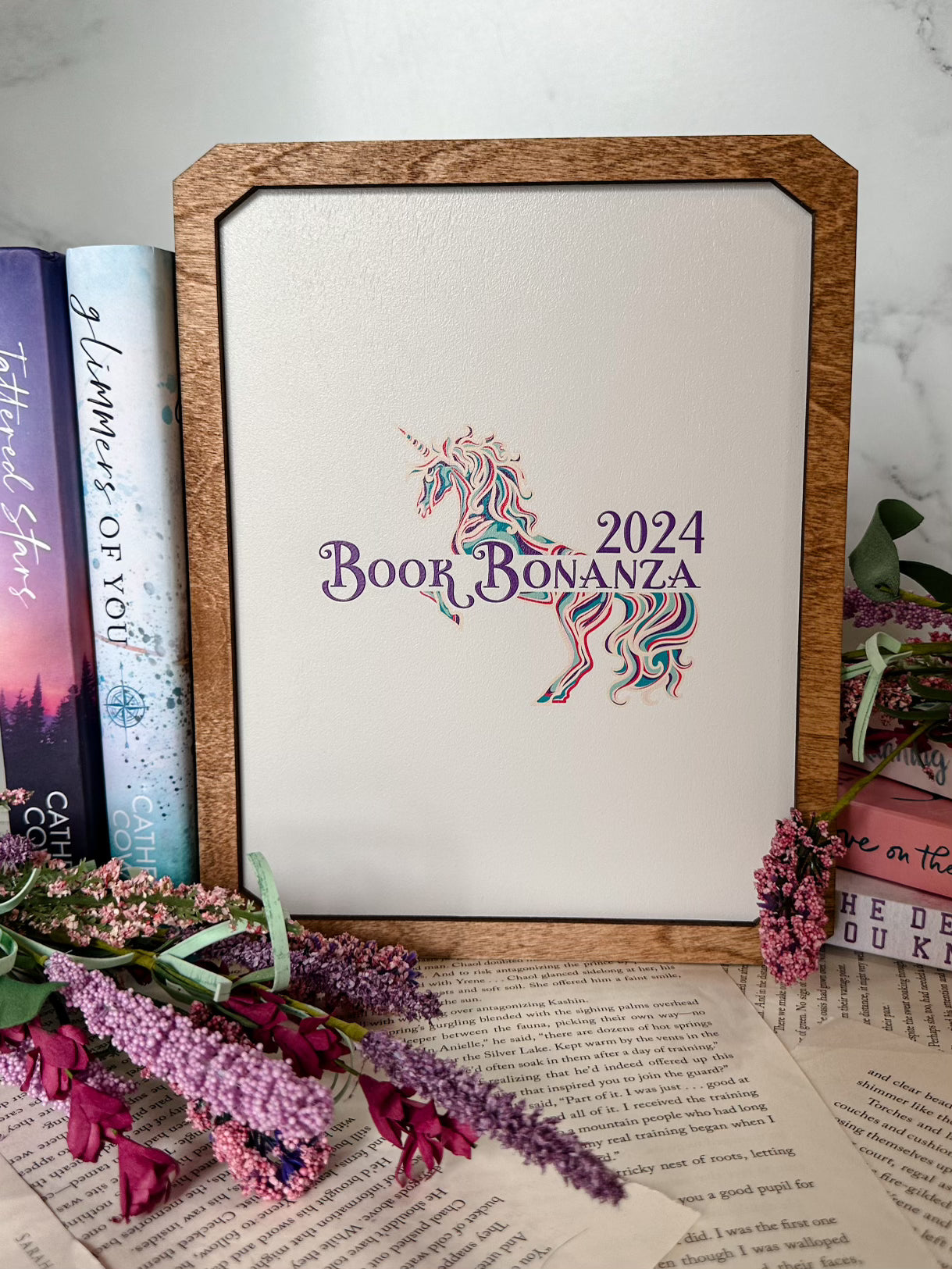 Book Bonanza 2024 signing board FireDrake Artistry™