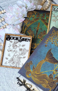 Load image into Gallery viewer, Book Siren™ sign by FireDrake Artistry®  Photo credit @eryn.the.book.dragon
