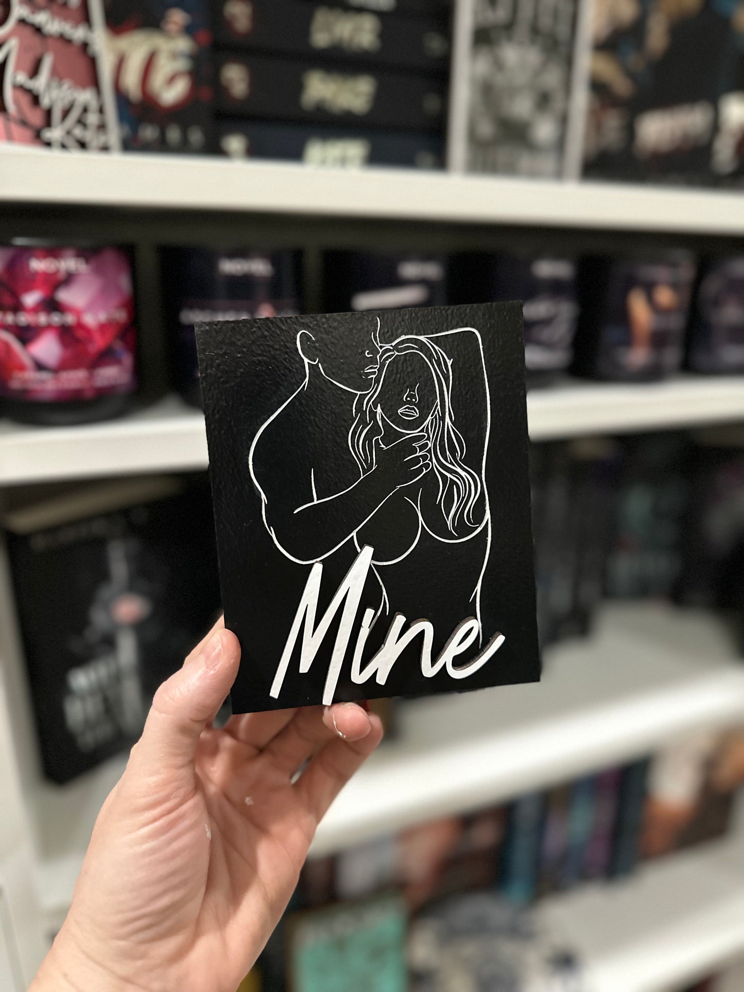 NSFW - "Mine" Shelf Sign