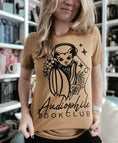 Load image into Gallery viewer, Audiophile Book Club Unisex t-shirt by FireDrake Artistry 
