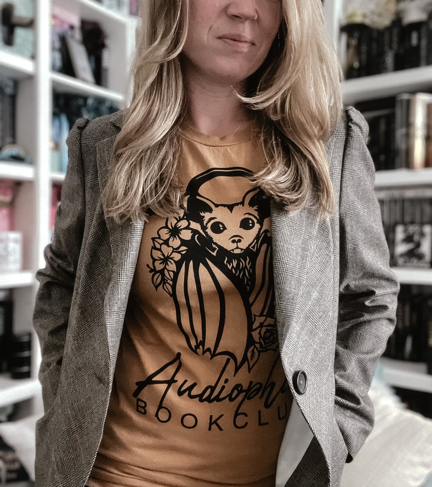 Audiophile Book Club Unisex t-shirt by FireDrake Artistry 