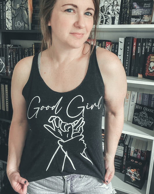 Good Girl Women's Racerback Tank for FireDrake Artistry