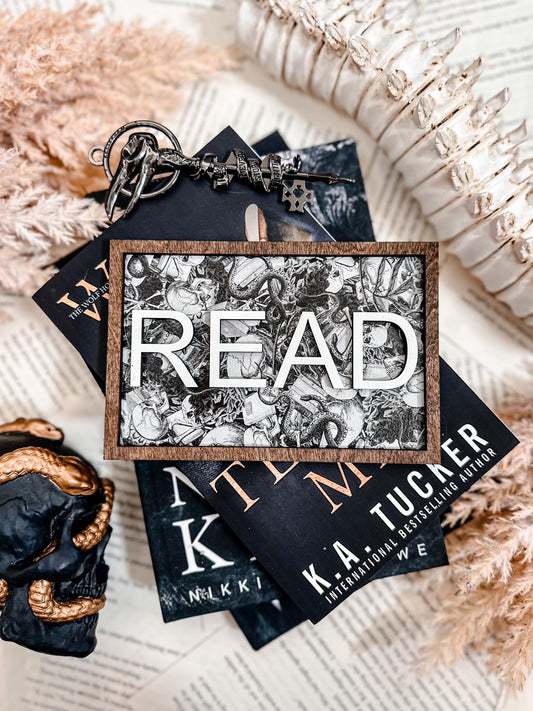 Spicy Read Sign by FireDrake Artistry®