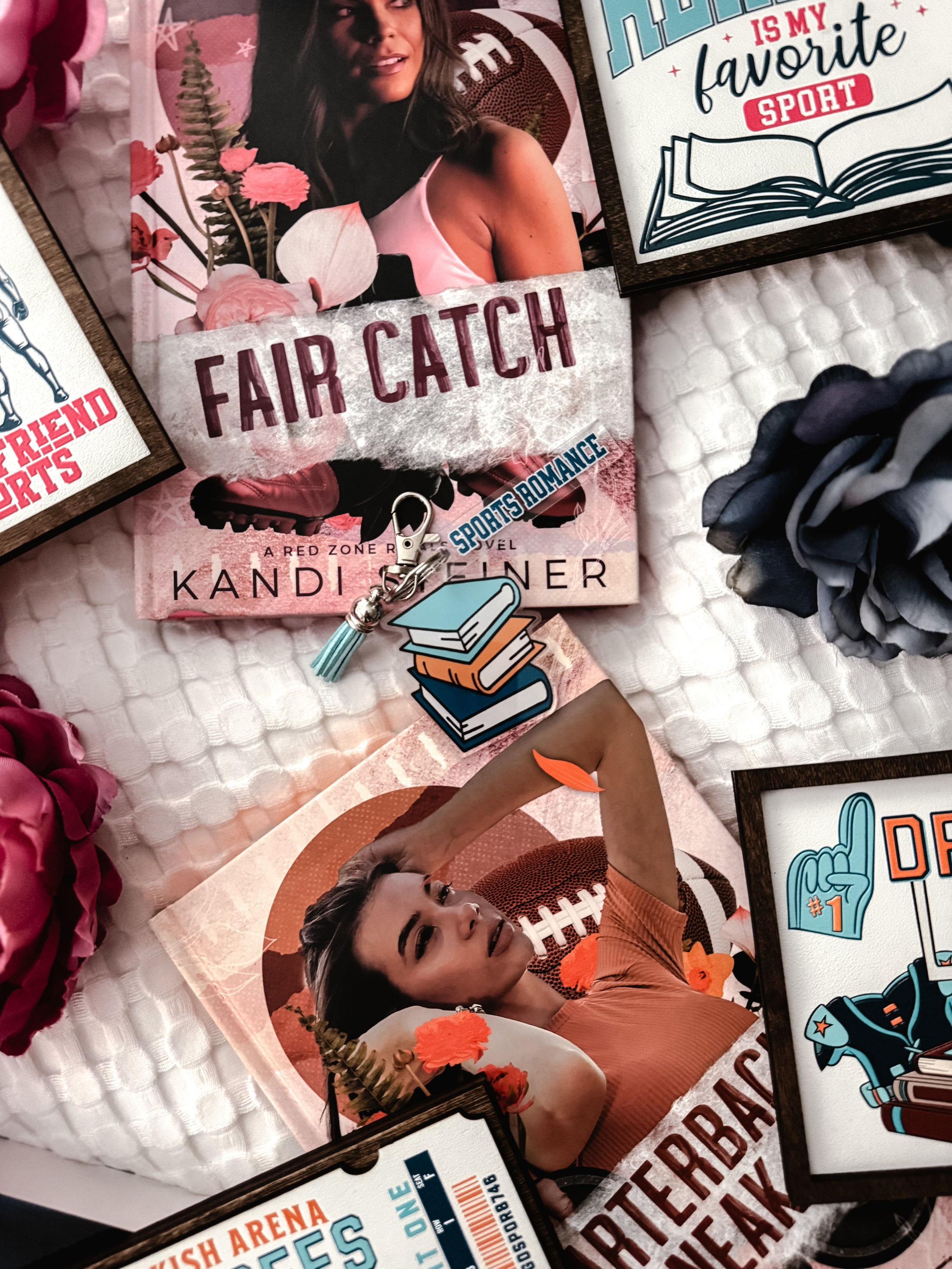 Sports Romance Keychain