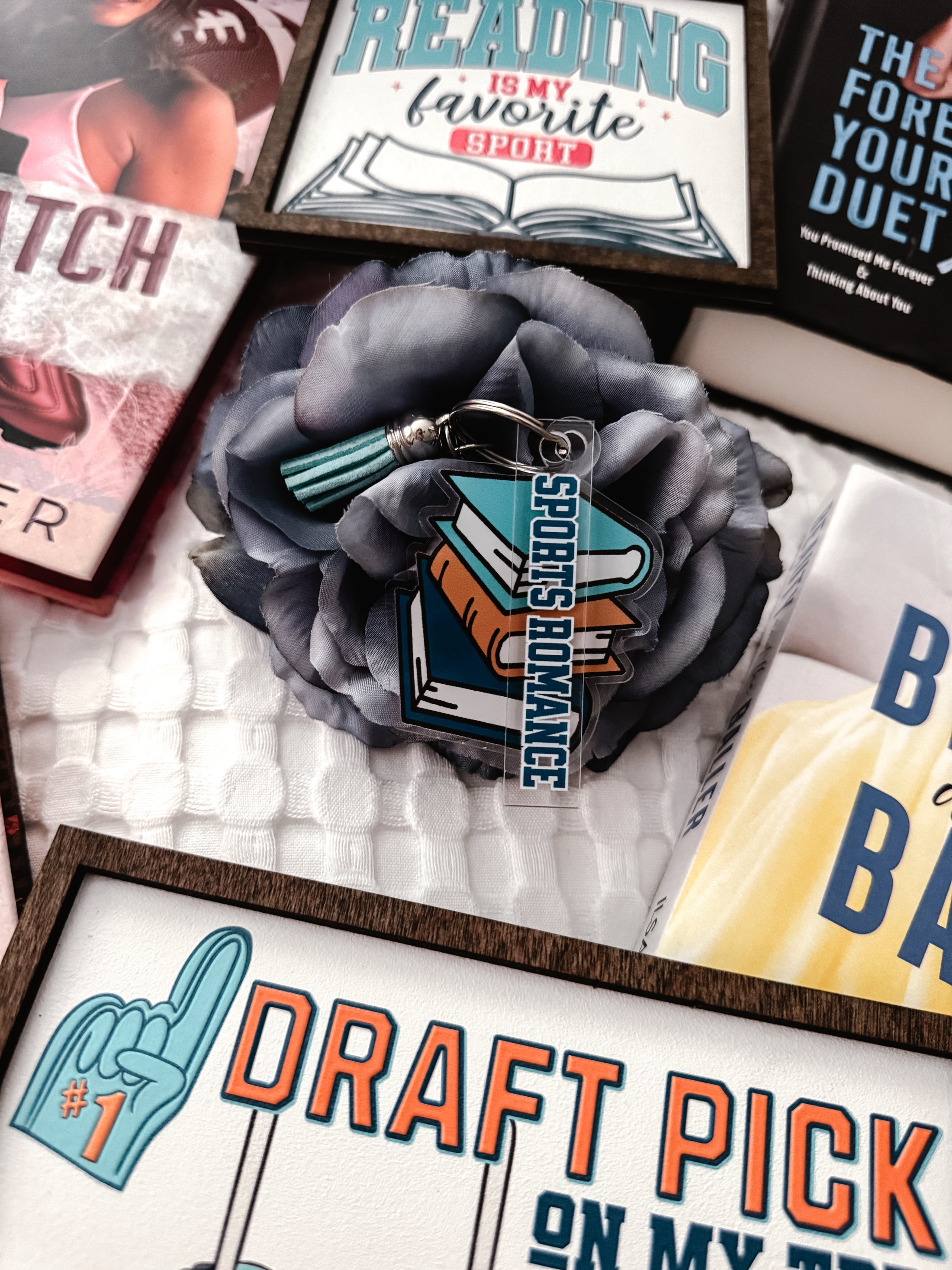 Sports Romance Keychain