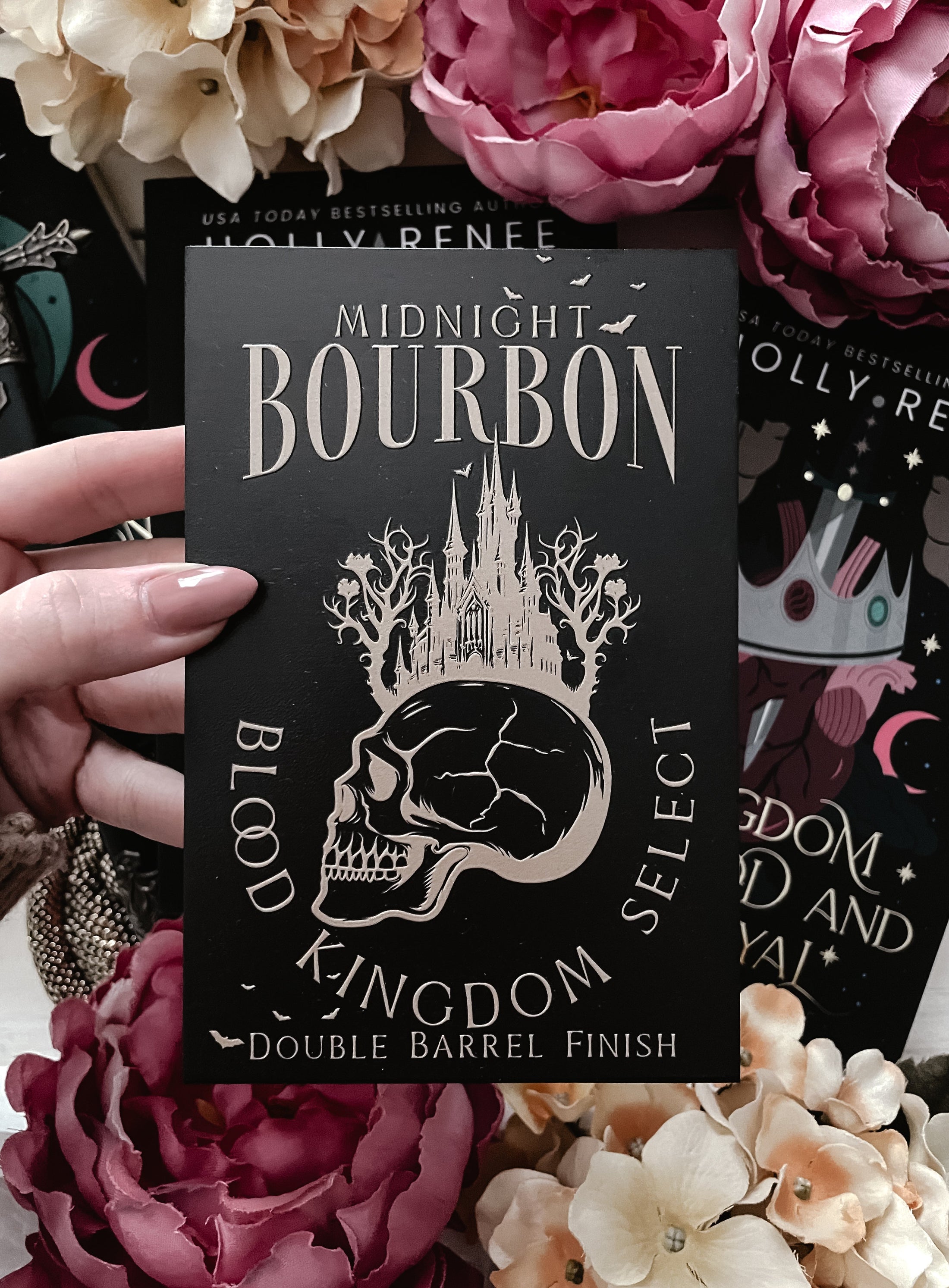 Midnight Bourbon Blood Kingdom Select sign - Holly Renee, created by FireDrake Artistry™