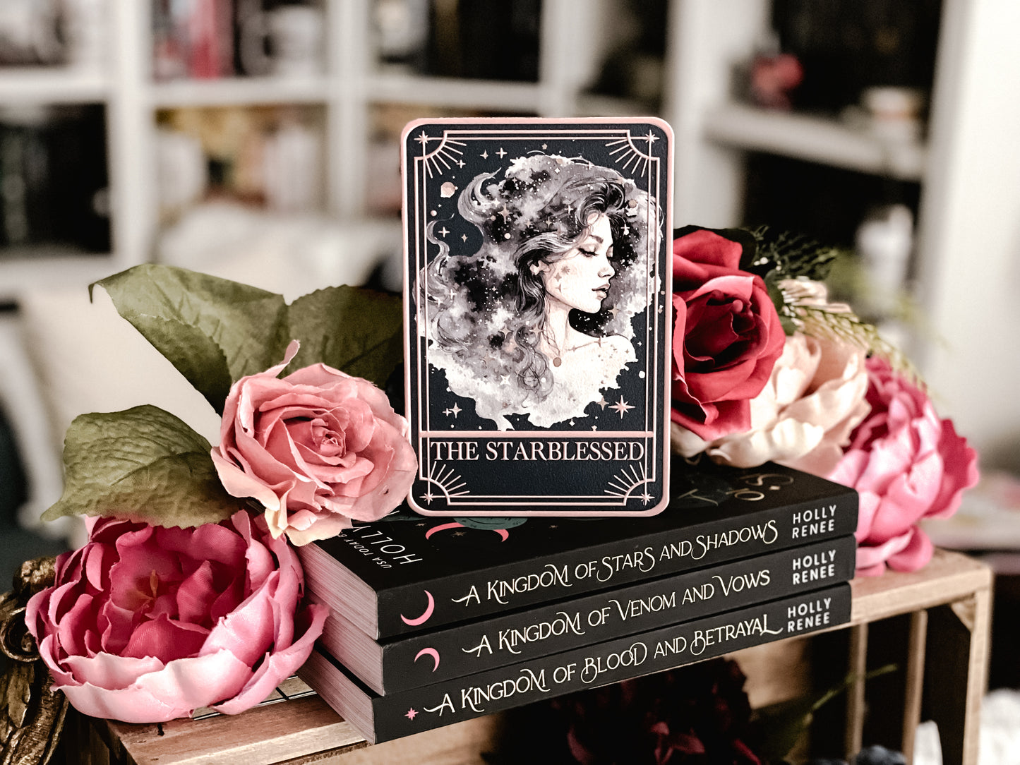 "The Starblessed" Tarot Card Shelf Sign - Officially Licensed Holly Renee
