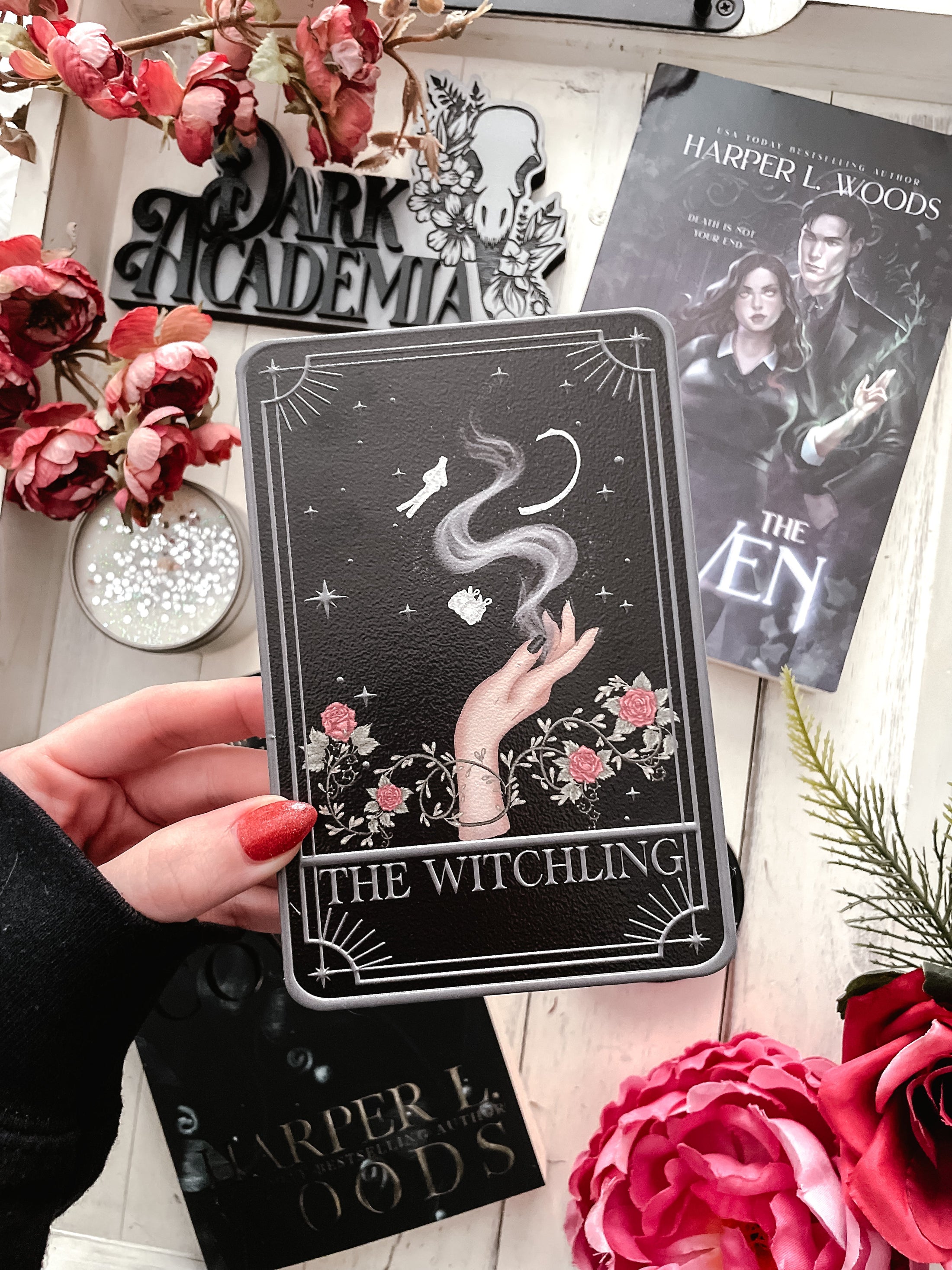 SWEETGRASS PREORDER 2024 - "The Witchling" Tarot Card Shelf Sign - Officially Licensed Harper L. Woods