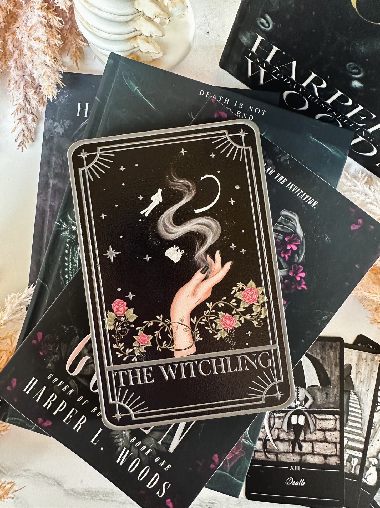 "The Witchling" Tarot Card Shelf Sign - Officially Licensed Harper L. Woods