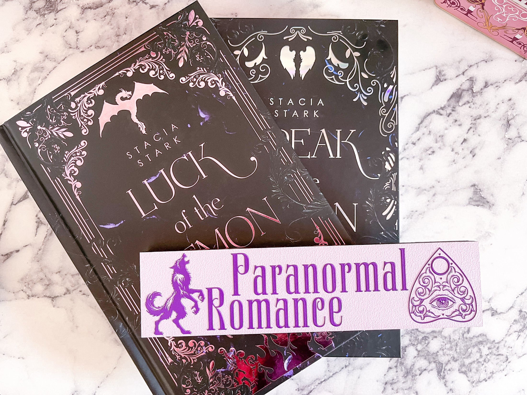 Paranormal Romance Shelf Mark™ in Light Purple & Dark Purple by FireDrake Artistry™