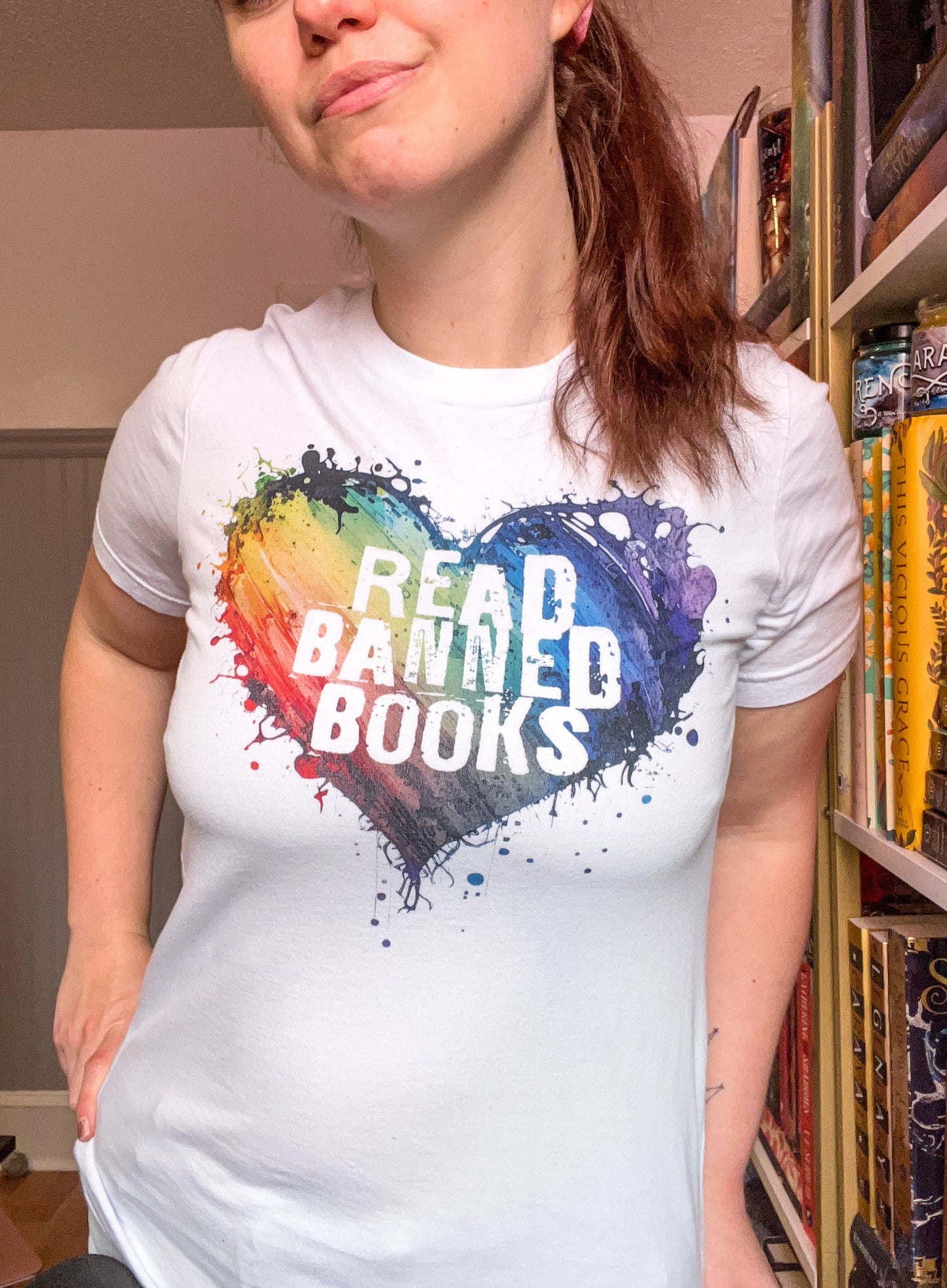 Graffiti Read Banned Books Unisex t-shirt