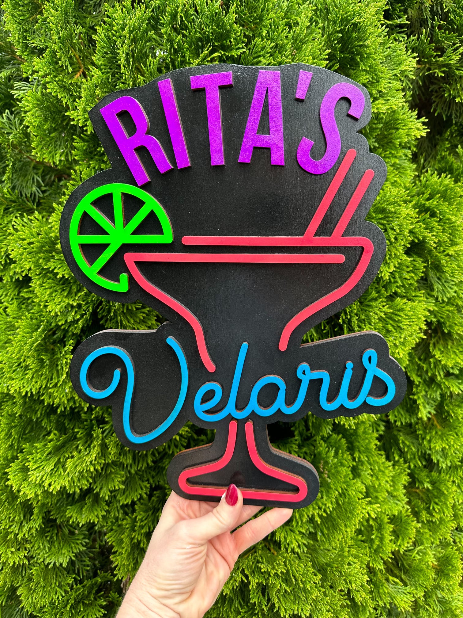 Rita's Night Club / Bar Sign - Velaris - firedrakeartistry
