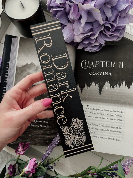 Dark Romance Shelf Mark™ in Black & Brown by FireDrake Artistry®