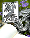 Load image into Gallery viewer, Book Dragon Sign  created by FireDrake Artistry®
