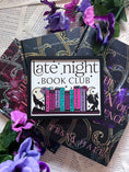 Load image into Gallery viewer, Late Night Book Club Shelf Sign
