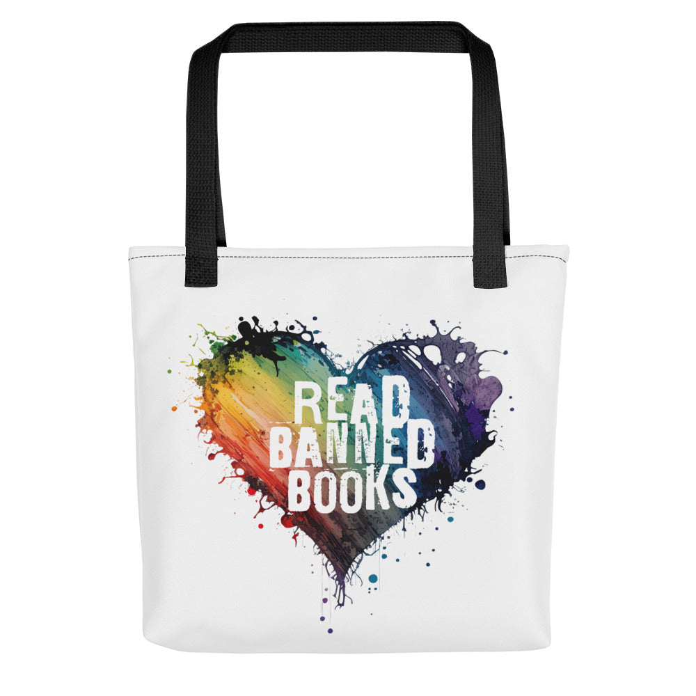 Graffiti Read Banned Book Tote bag by FireDrake Artistry®