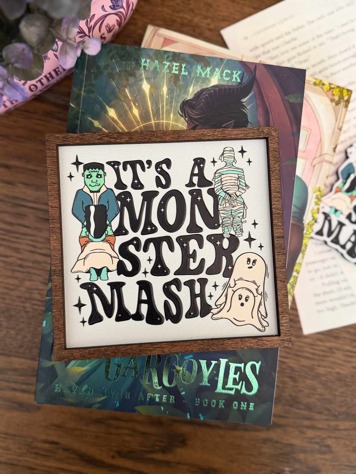 Monster Mash Shelf Sign