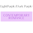 Load image into Gallery viewer, Contemporary Romance Shelf Mark™ in Light Purple & Dark Purple by FireDrake Artistry™
