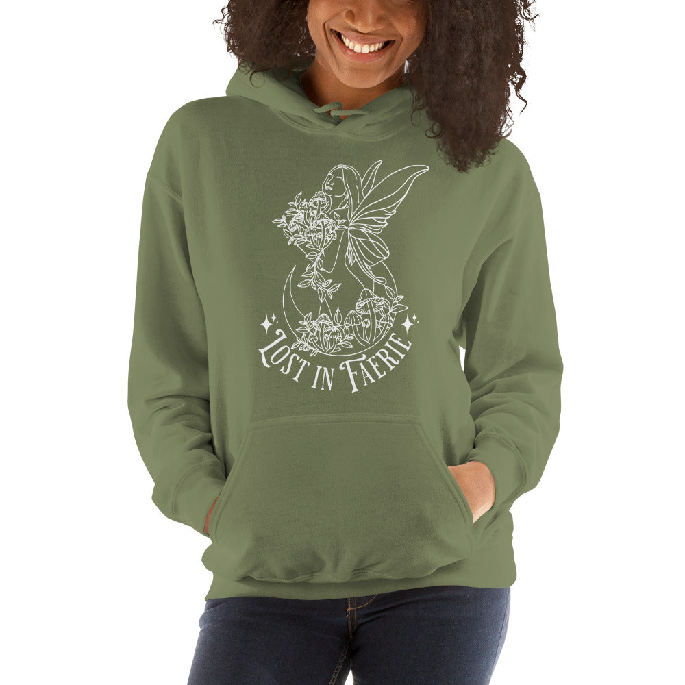 Lost in Faerie Unisex Hoodie for FireDrake Artistry 
