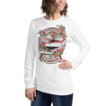 Load image into Gallery viewer, Cliterature is Literature Spring Bookstack Unisex Long Sleeve Tee for FireDrake Artistry 
