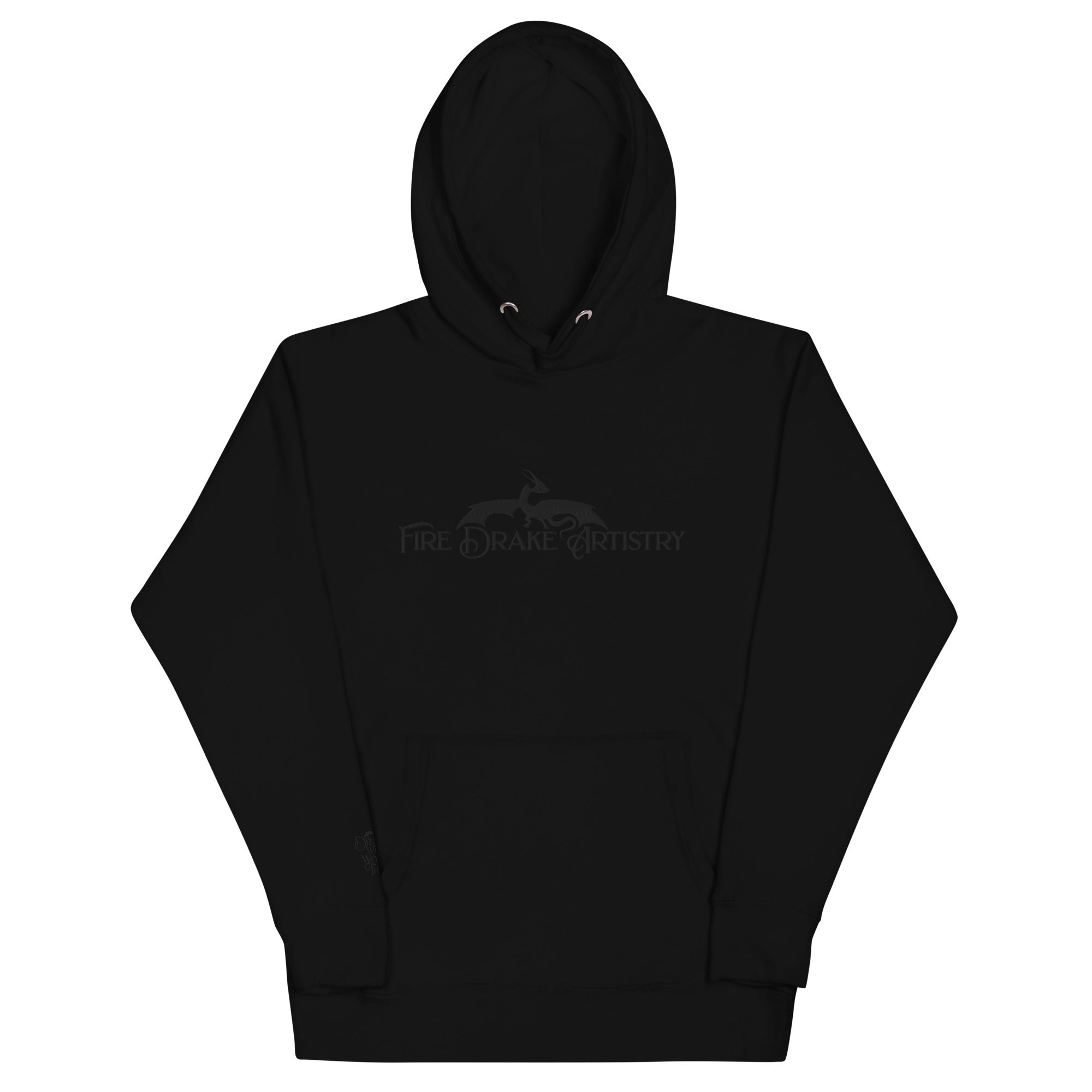 ***CHECK SIZING CHART*** Embroidered FireDrake Artistry™ Unisex Hoodie